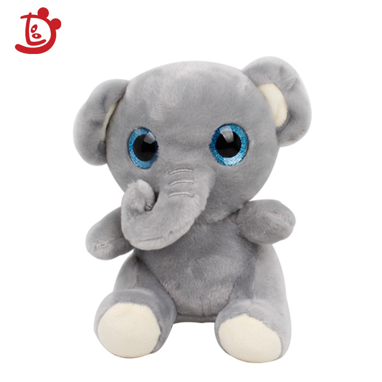 juguetes OEM design cartoon cute big eyes plush squirrel toy fashion custom stuffed plush soft toy lion Elephant Huskie squirrel