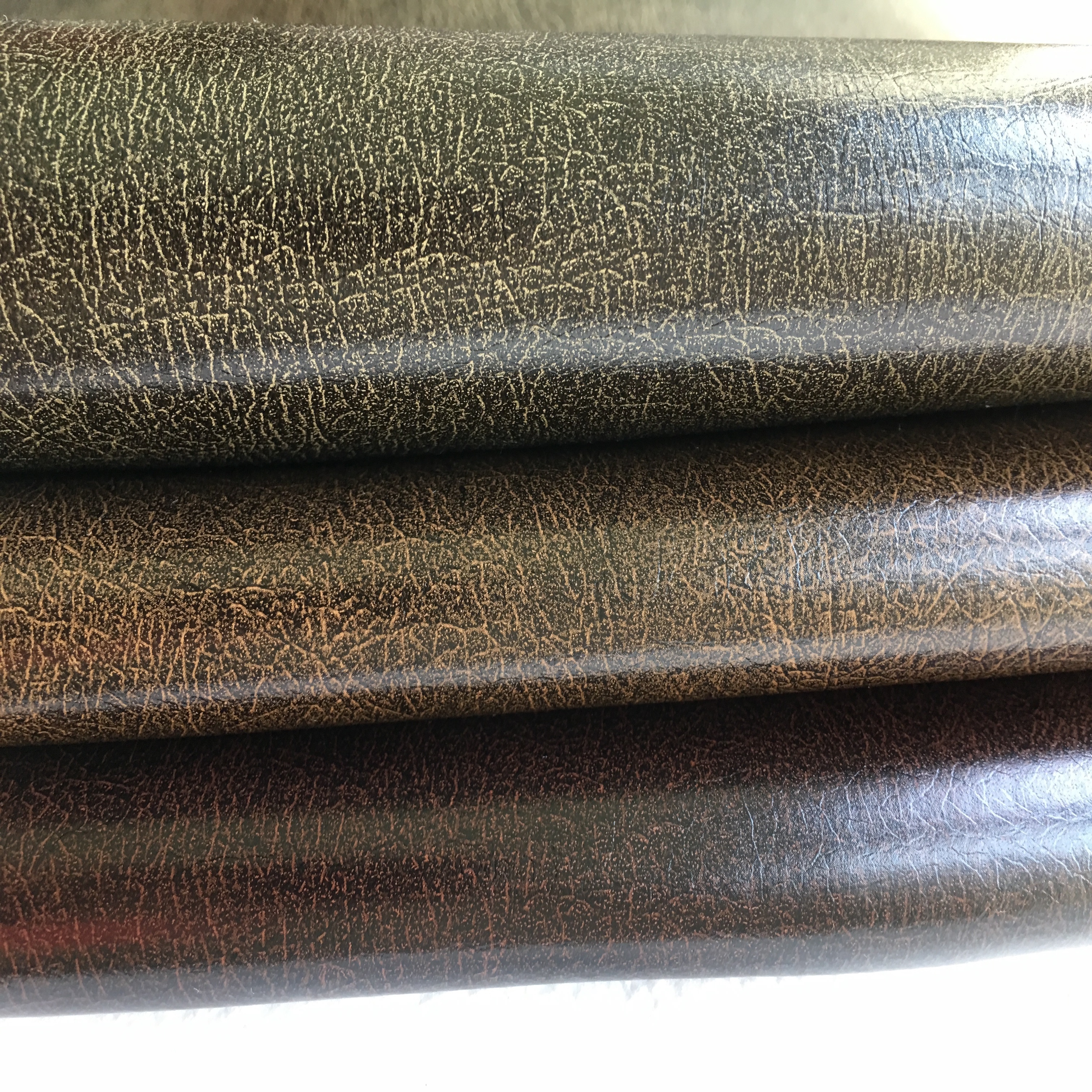 PU  printed  Leather Custom  leather Suppliers for Furniture