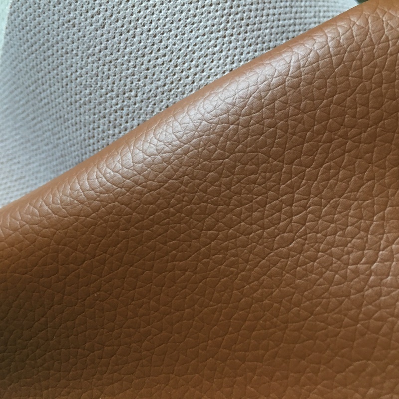 PVC leather cloth same with leather design, use for car seat and furniture cover