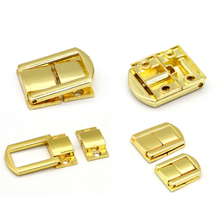 Rectangular Purses Twist Lock Case Locking Clasp Clutches Closures Toggle Latches Hasp Lock  for DIY Bag Making