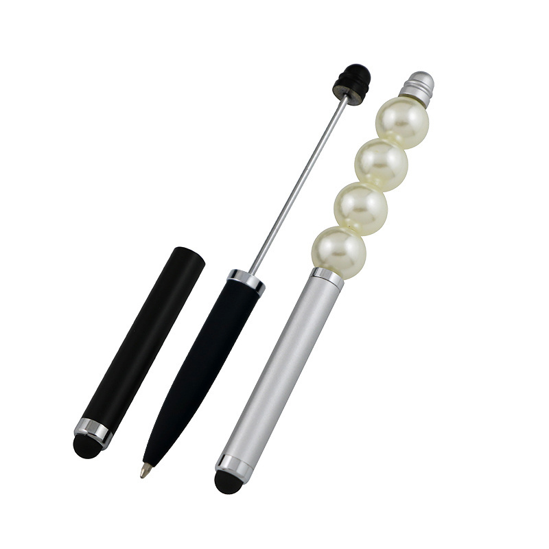 Great Sale DIY Beadable Items Stylus Touch Pens Fancy Stylo Personalized Funky Metal Blank Beadable Stylus