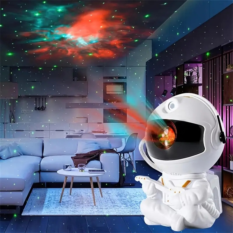 creative astronaut starry sky projector lights northern star night light with galaxy design