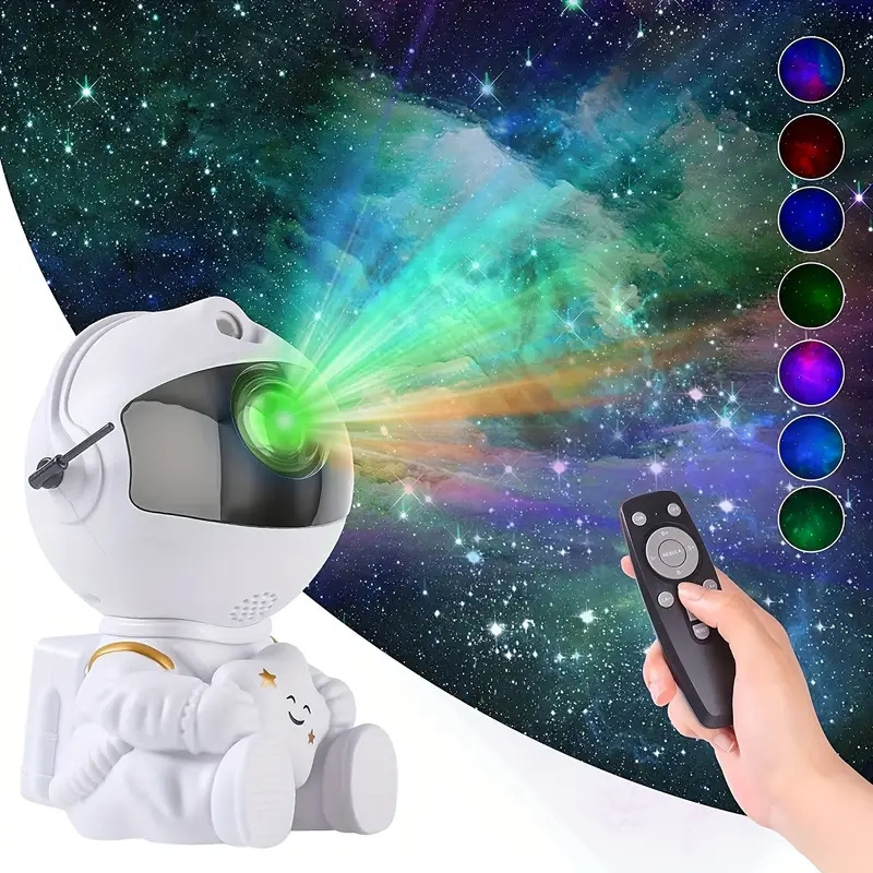 creative astronaut starry sky projector lights northern star night light with galaxy design