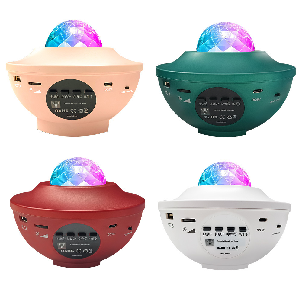 Moon Sky Led Galaxy Projector Night Light for Ceiling Small Cute Modern Usb Smart Star Plastic USB Cable Dome Electronic Product