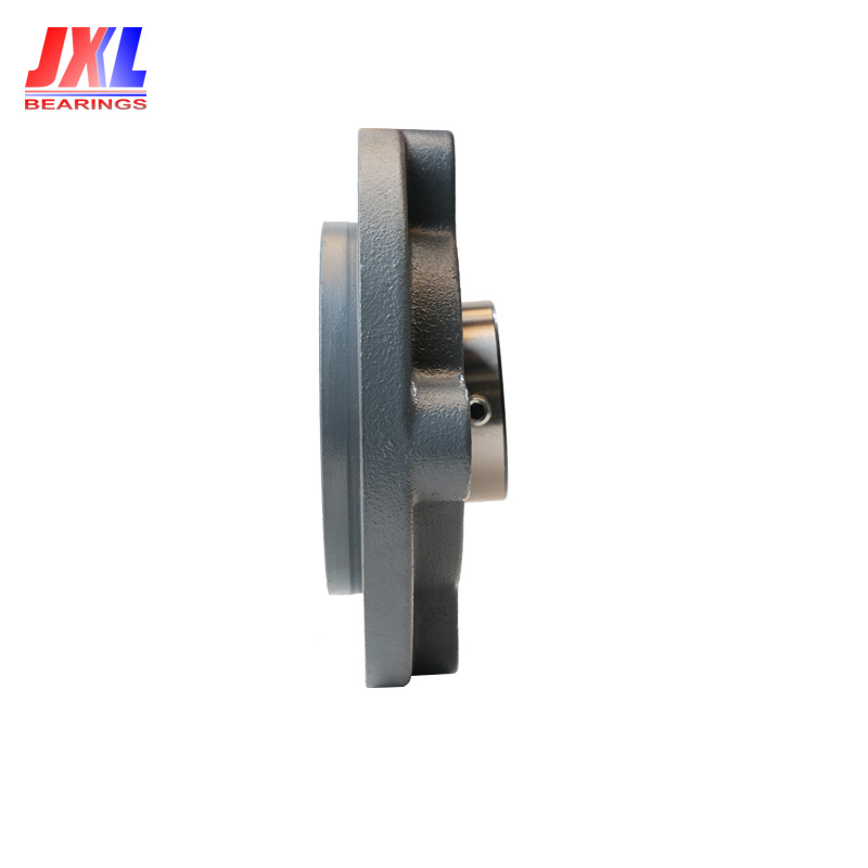 JXL UCFC212H Ucfc204-16 Cast Iron Mounted Ball Bearing 4 Bolt Flange Cartridge Units