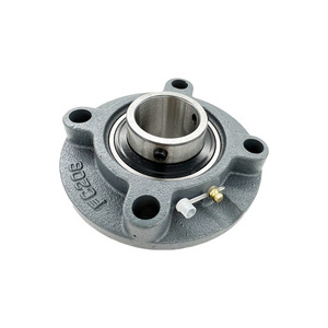 JXL UCFC212H Ucfc204-16 Cast Iron Mounted Ball Bearing 4 Bolt Flange Cartridge Units