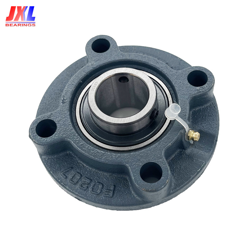 JXL UCFC209H High Quality Round Flange Cartridge Units Pillow Block Bearing With Concentric Locking