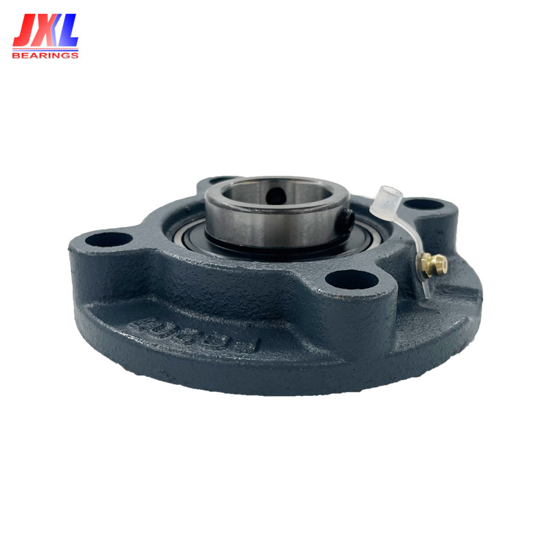 JXL UCFC205 Low Noise Cartridge Insert Unit Round Flange Adjustable Pillow Block Bearings