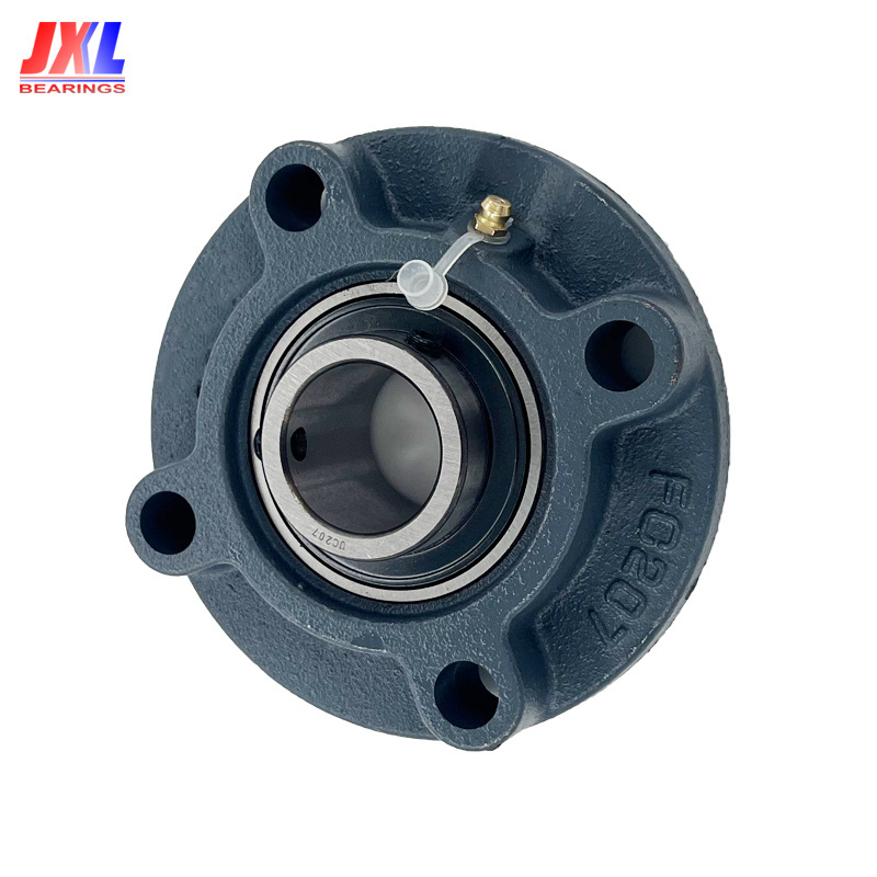 JXL UCFC205 Low Noise Cartridge Insert Unit Round Flange Adjustable Pillow Block Bearings