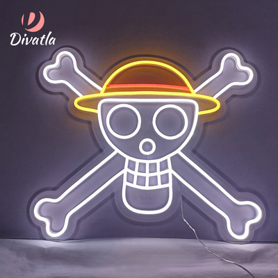 Wholesale neon lights sign custom logo for halloween party Decoration flexible lights led neon sign