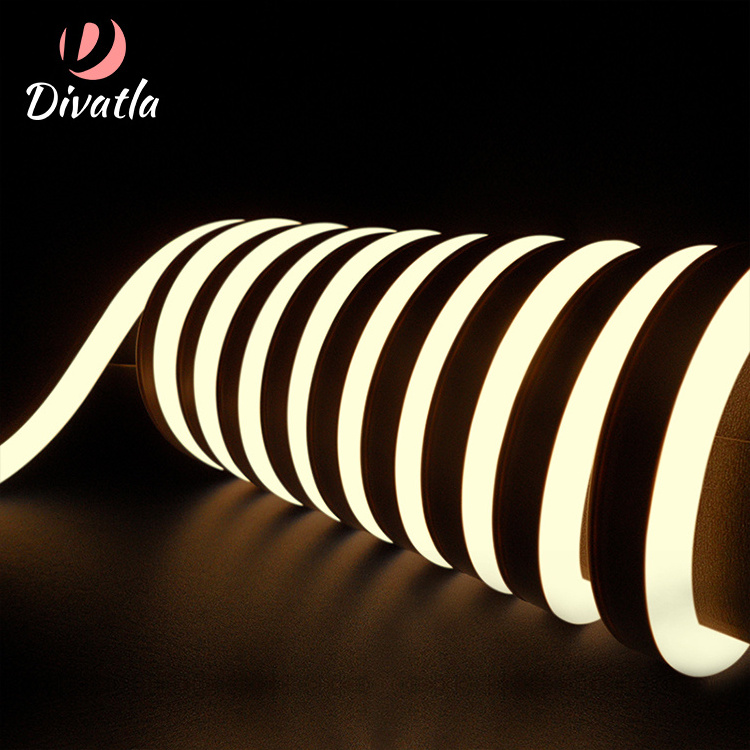 DIVATLA  Decorative Design Waterproof Flexible Flex Rubber Rope Tube Lamp 6w LED Light Neon Strip