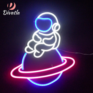 DIVATLA Active Christmas and Easter Day Atmosphere Party Lamp Acrylic Sheet Hall Indoor  Led Neon Sign Light