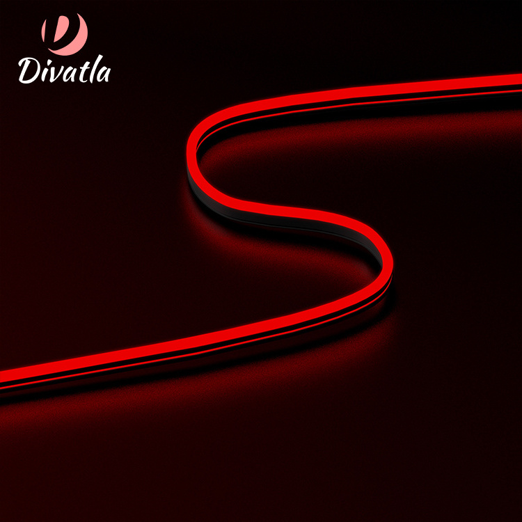 DIVATLA  Decorative Design Waterproof Flexible Flex Rubber Rope Tube Lamp 6w LED Light Neon Strip