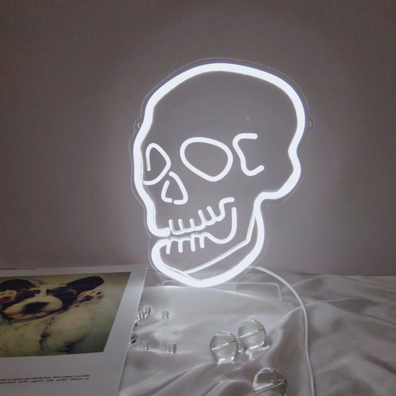 Wholesale neon lights sign custom logo for halloween party Decoration flexible lights led neon sign