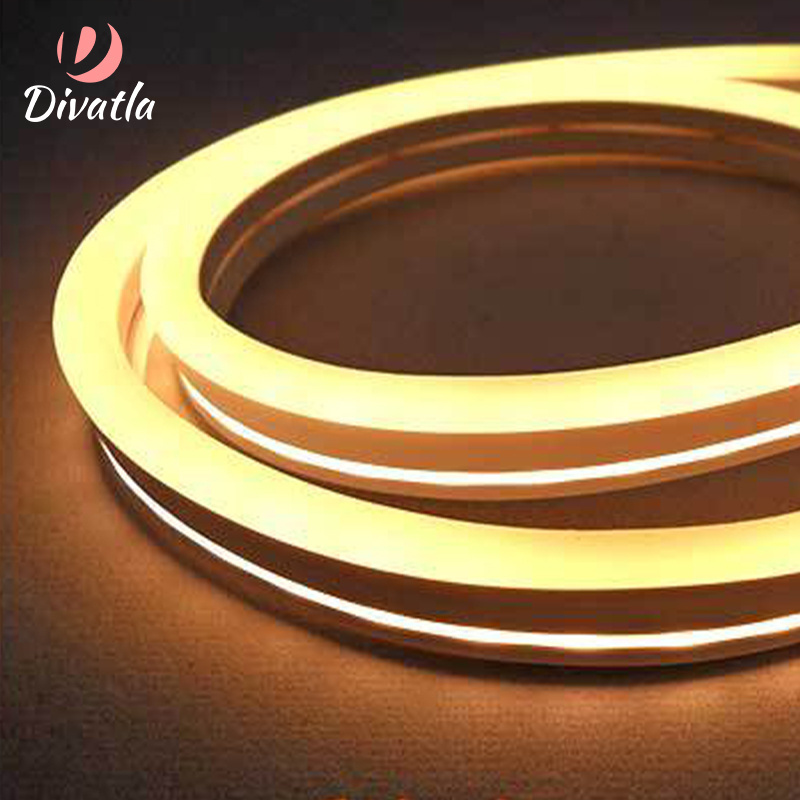 DIVATLA  High Quality custom LED Side Lighting Strip Flexible Lamp Showroom Decorative LED Neon Rope Lights