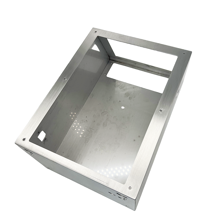 OEM Custom High Precision Fabrication Cabinet Box Sheet Metal Laser Cutting Stainless Steel Enclosure