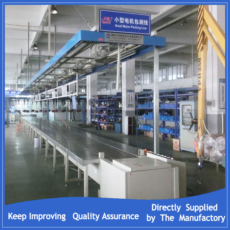 Conveyor Belt For Factory Supply Portable Conveyor Chain Driven Belt For motor  assembling