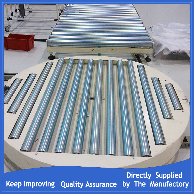 Heat pump production line air conditioner  Home appliance assembly line roller conveyor line Ball conveying