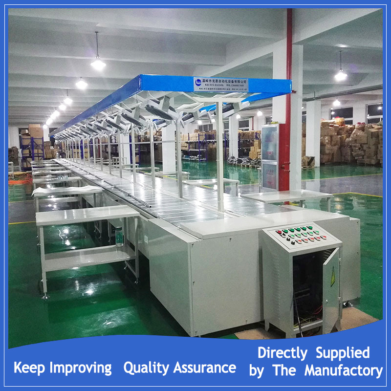 Conveyor Belt For Factory Supply Portable Conveyor Chain Driven Belt For motor  assembling