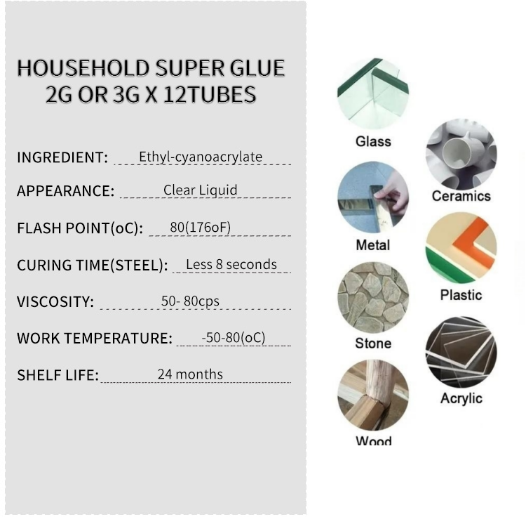 New strong waterproof and heat-resistant transparent Super Liquid Glue universal