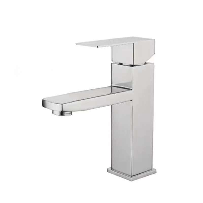 304 stainless steel faucet cold and hot brass basin toilet wash basin bathroom cabinet water basin faucet