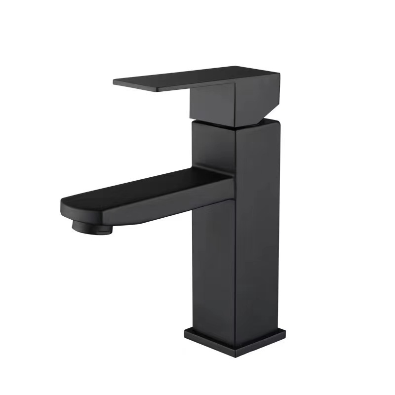 304 stainless steel faucet cold and hot brass basin toilet wash basin bathroom cabinet water basin faucet