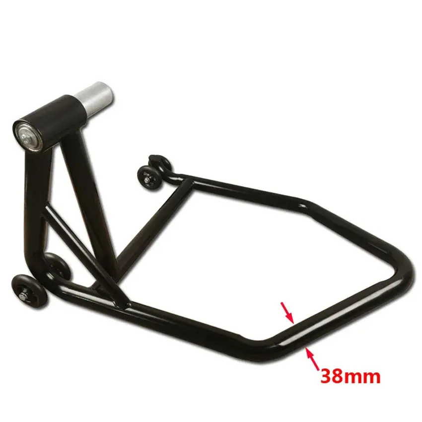 Single swing arm side folding paddocks rear motorcycle luggage stand unit swing arm lift stand mini motorcycle