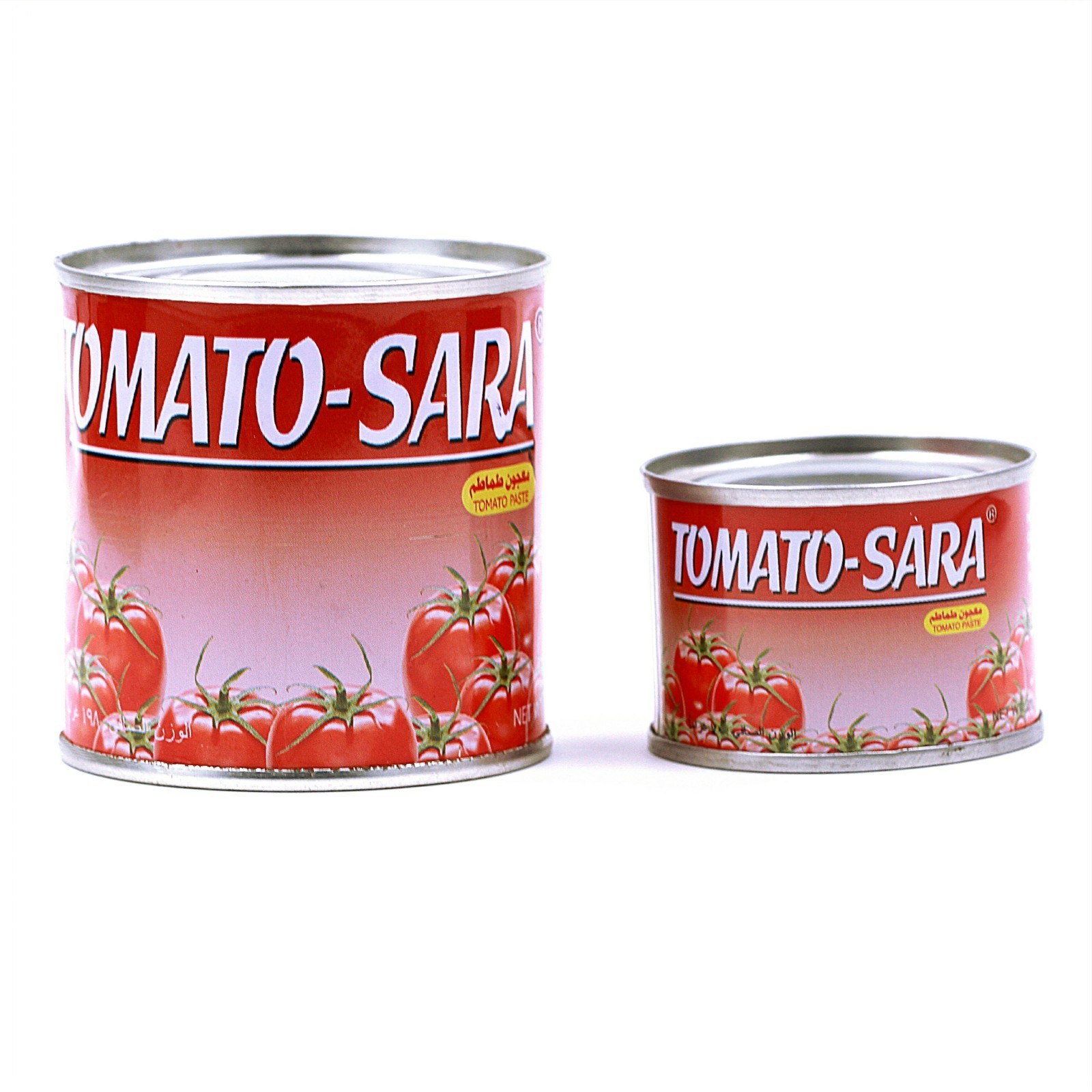 Fresh Taste Natural Product brix 36 38 70g 140g 210g 400g 800g tomato paste tin packing