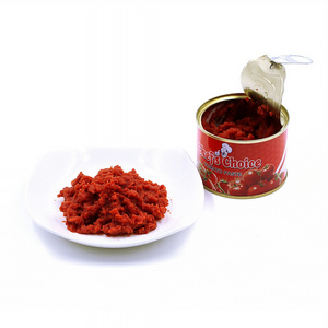 Fresh Taste Natural Product brix 36 38 70g 140g 210g 400g 800g tomato paste tin packing