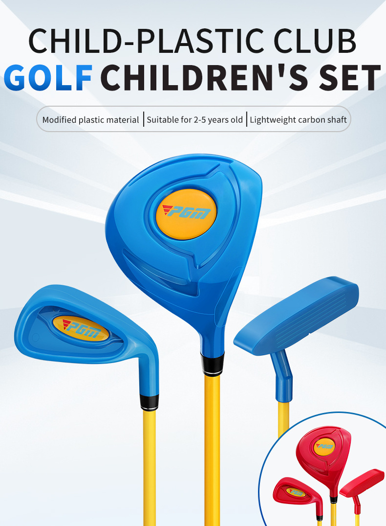 Pgm Jrtg011 Kids Plastic Golf Club Set Wholesale Children Golf Club Set Kids With Bag