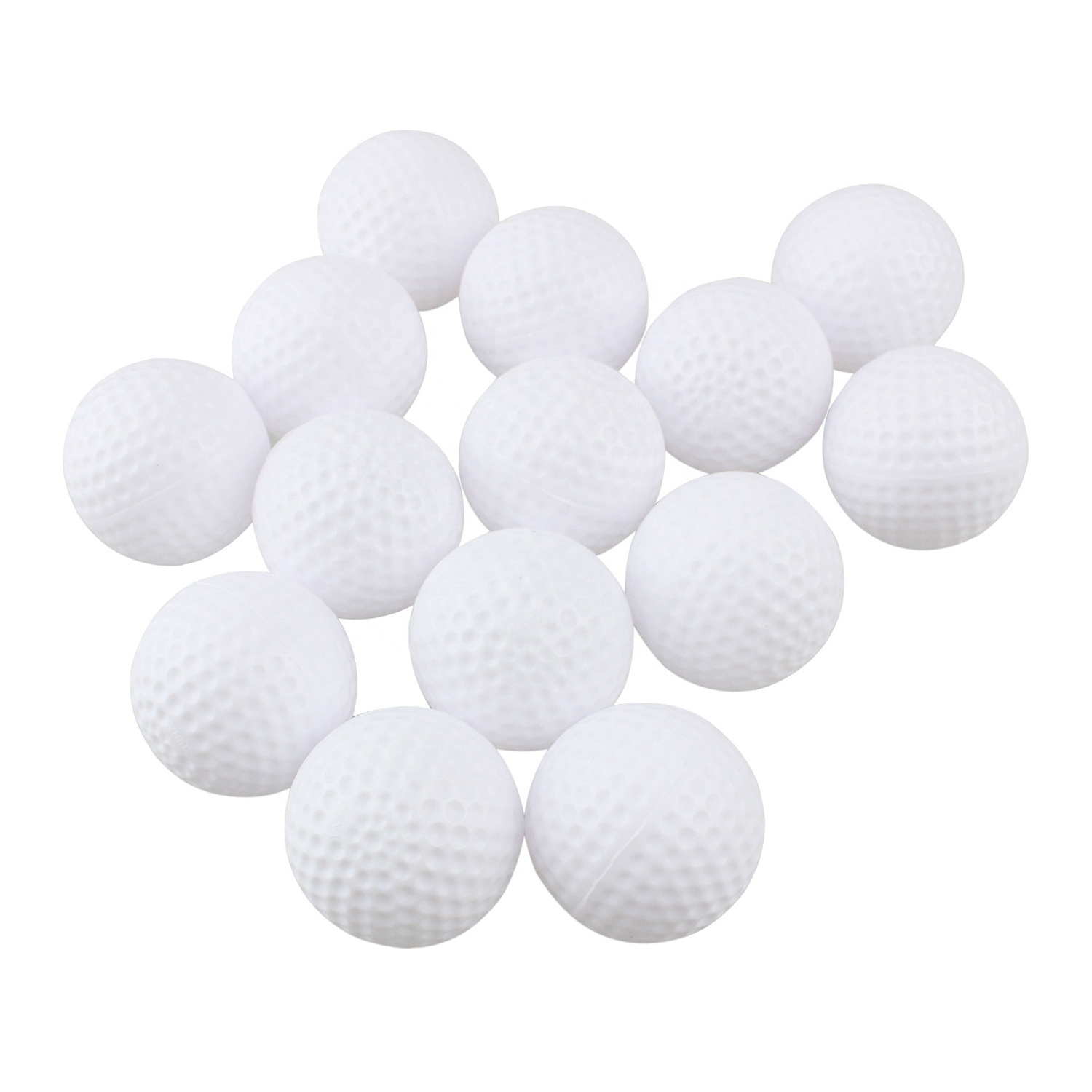 41MM Hollow Plastic Swing Practice Golf Balls Indoor Outdoor Training Golf Balls