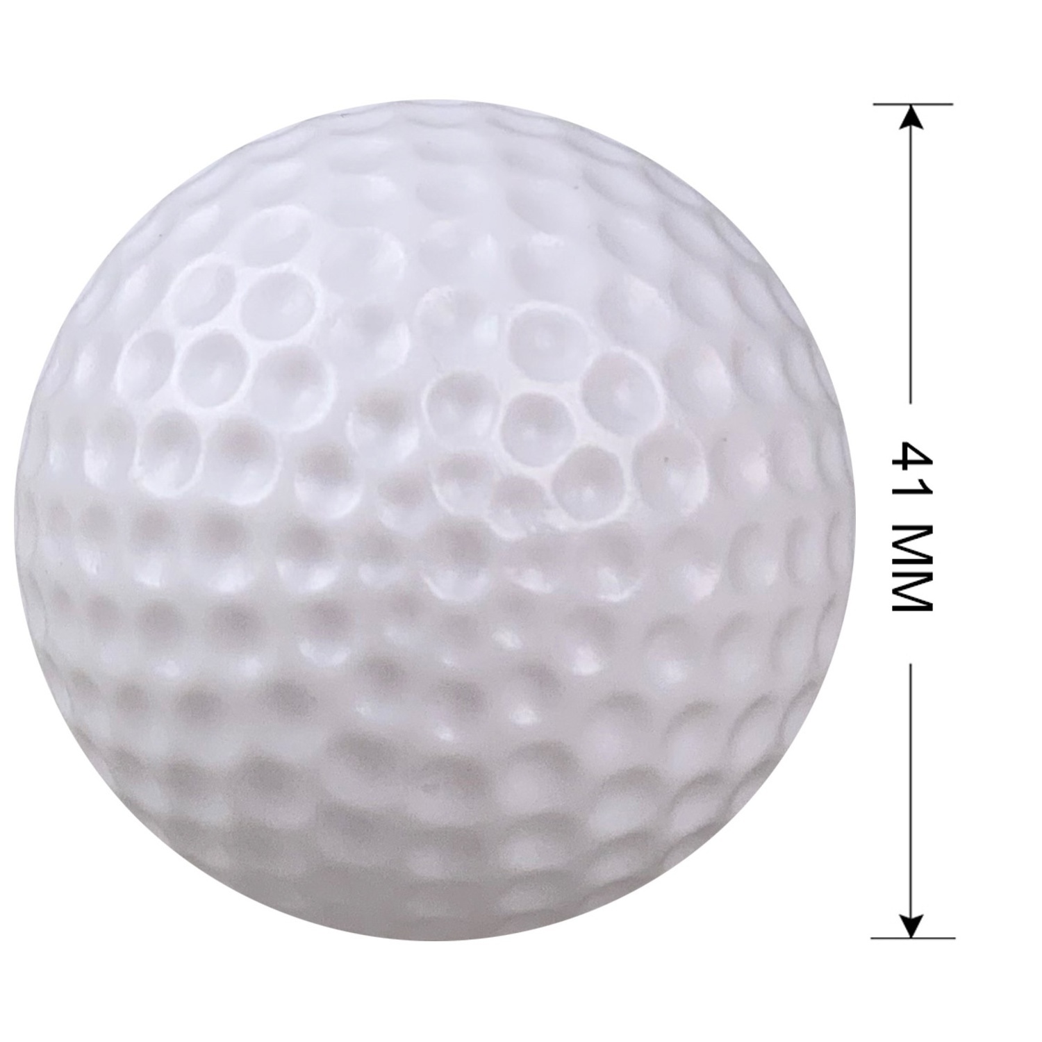 41MM Hollow Plastic Swing Practice Golf Balls Indoor Outdoor Training Golf Balls