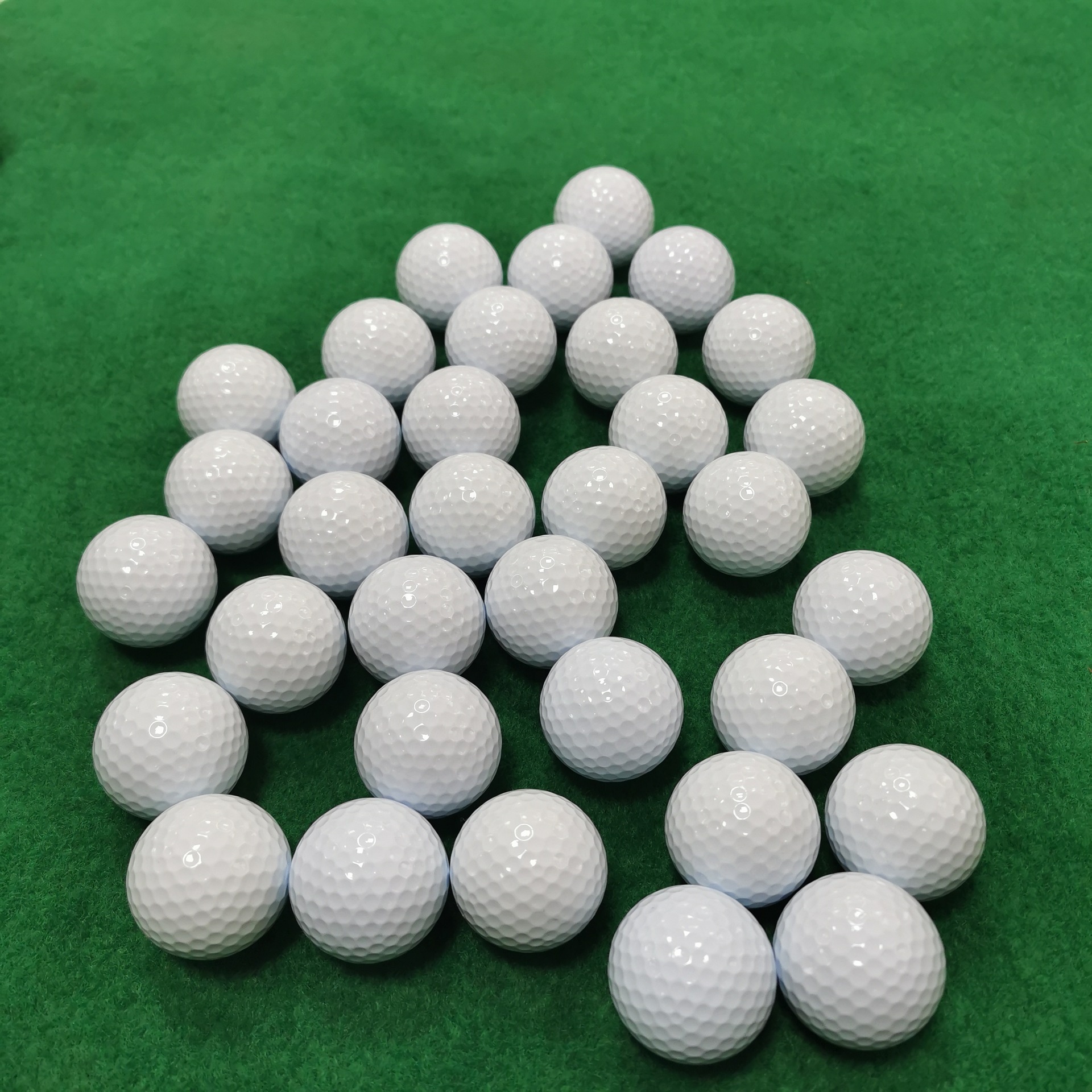 Wholesale Custom Urethane Loud Gold Practice Bulk Driving Range Packaging Ball Floating Biodegradable Customer Golf Balls