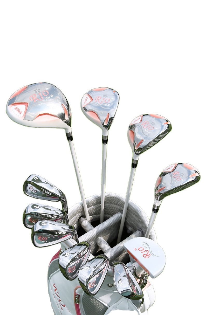 Beginner Carbon Golf Clubs Complete Set Women Junior Golf Sets Custom Logo Golf Clubs