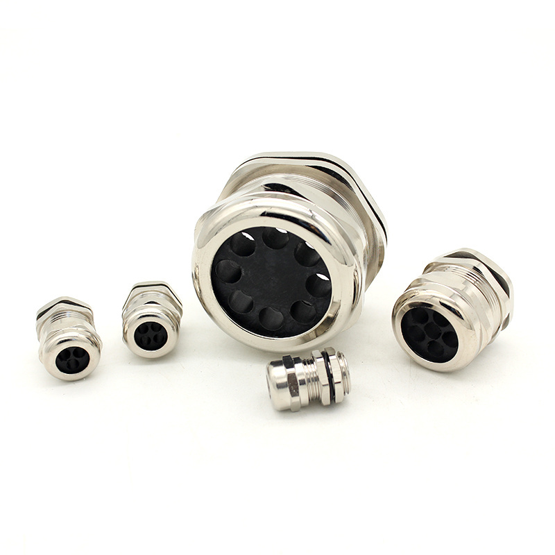 Top Grade IP68 Waterproof M10 M20 PG9 16mm Stainless Steel 316 Metal Multi Passage Cable Gland For Cable