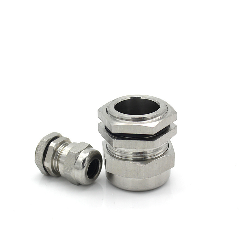 metal cable gland 304 all size stainless steel 316L IP68 underground water use Waterproof Cable Gland Connector