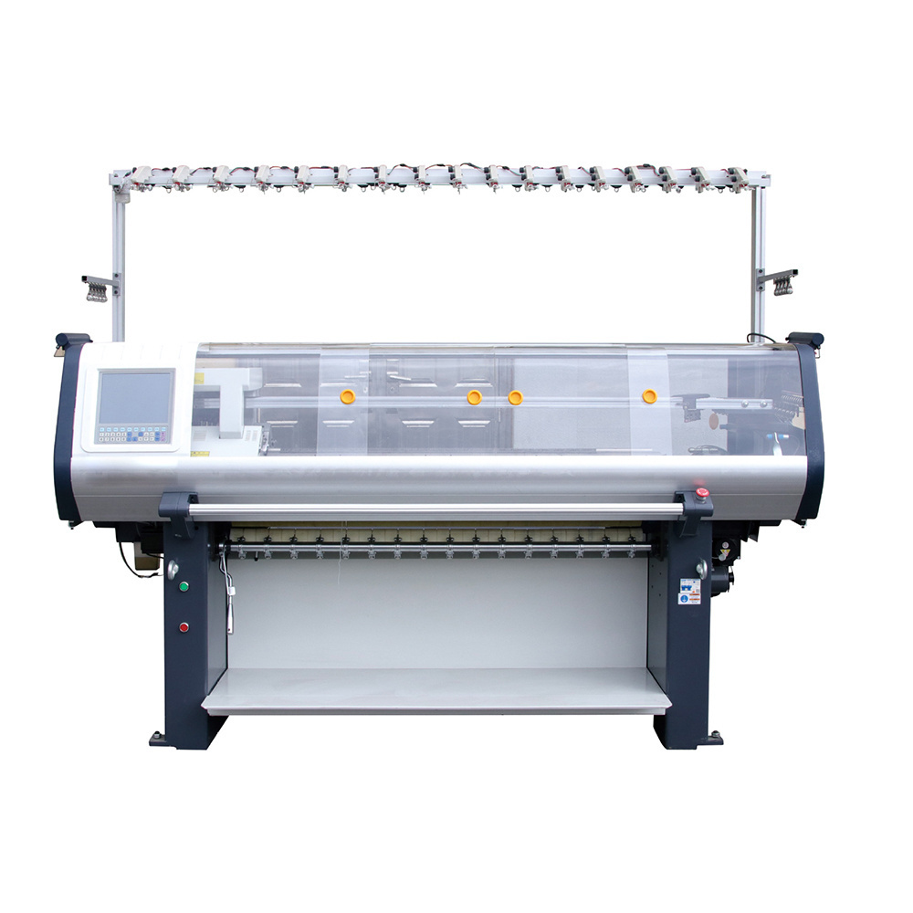 Second-hand automatic single, double system 0.5.1.5.3.5.7 needle computer flat machine processing custom knitting machine