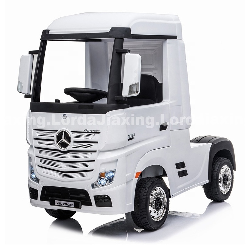 2023 hot sale Licensed Kids Mercedes Benz Actros Lorry Children Electric Car Kids Ride On Baby Toys Car With Rc