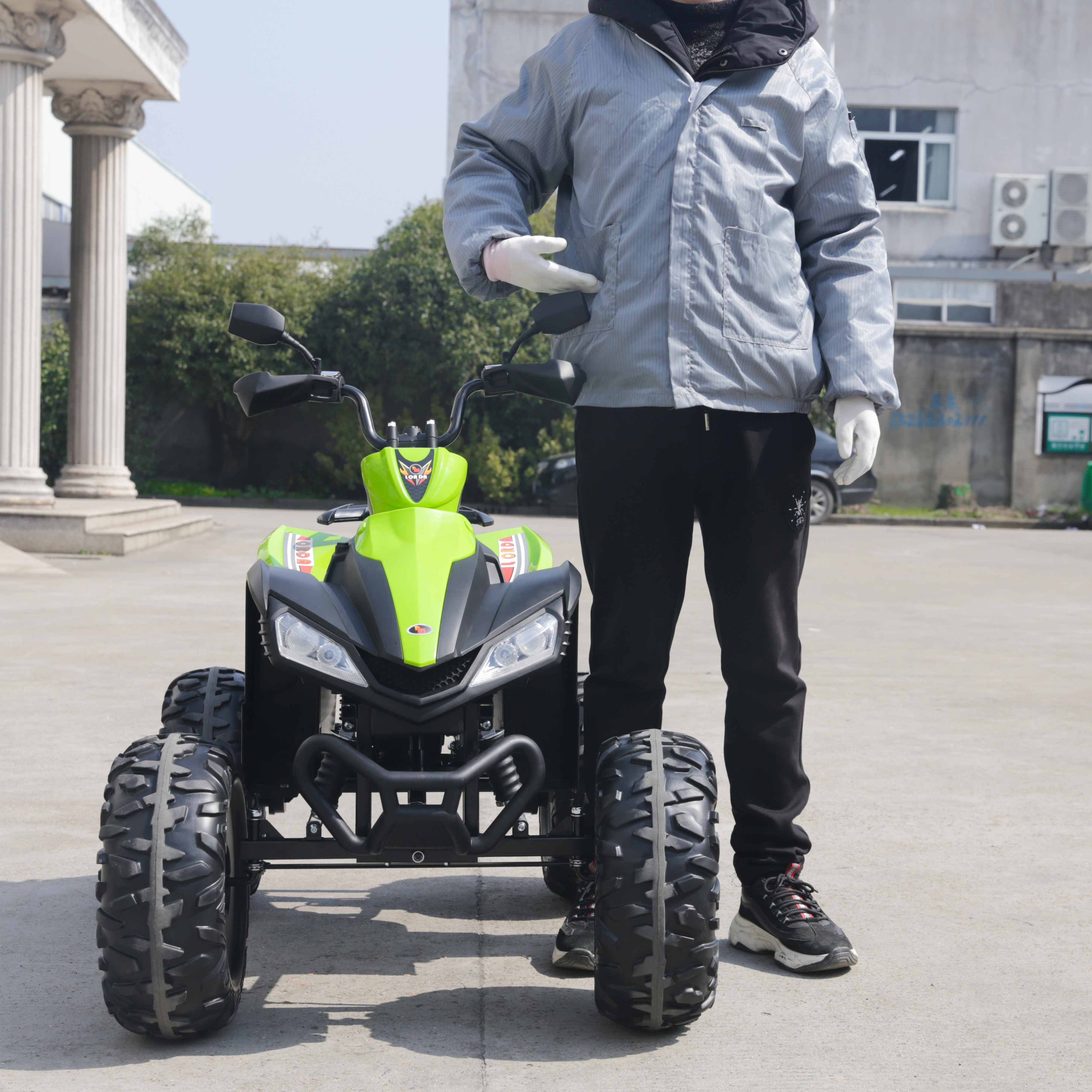 High quality battery powered electric children ride on atv cars electric for kids 24V with independent suspension