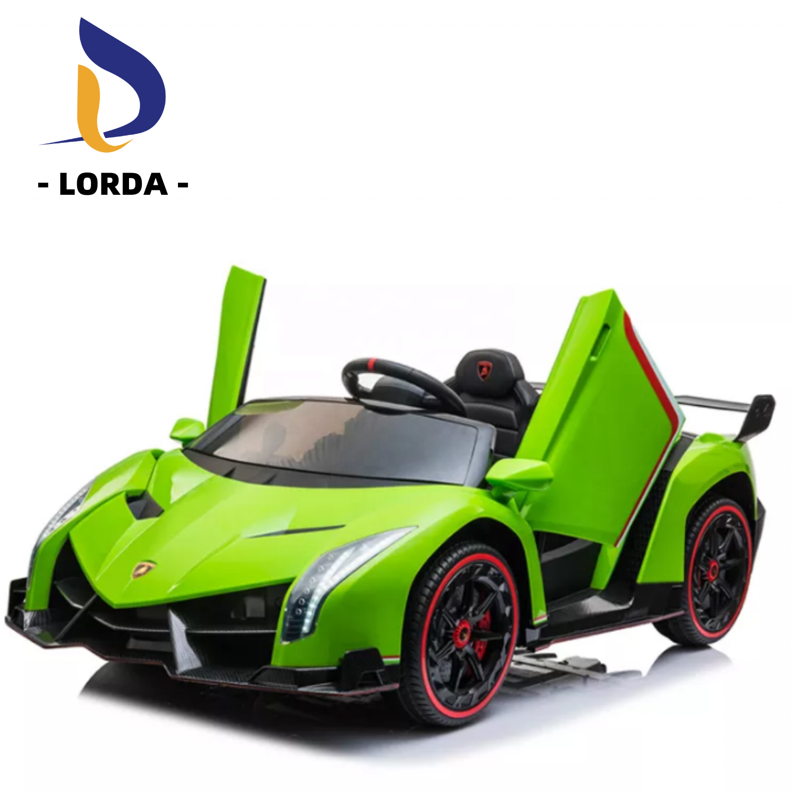 Most popular cool luxury 12V four wheels two seats kids electric car sport car ride on car for kids to drive