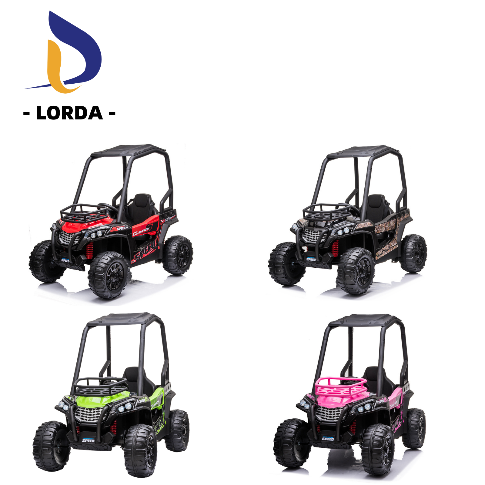 lorda 2023power wheel ride on cars 24v rubber tire children electric 12v battery for kids cars 12v with remote control