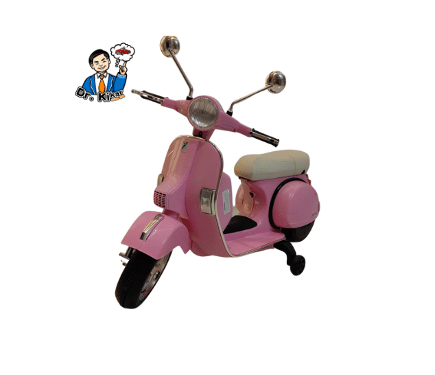 2022 cheap price mini Vespa licensed kids electric motorcycle baby ride on toys car