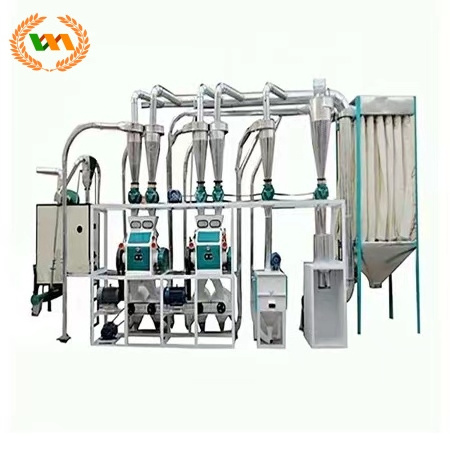 Low price home use small scale 10 tons per day wheat flour milling machine mini flour mill