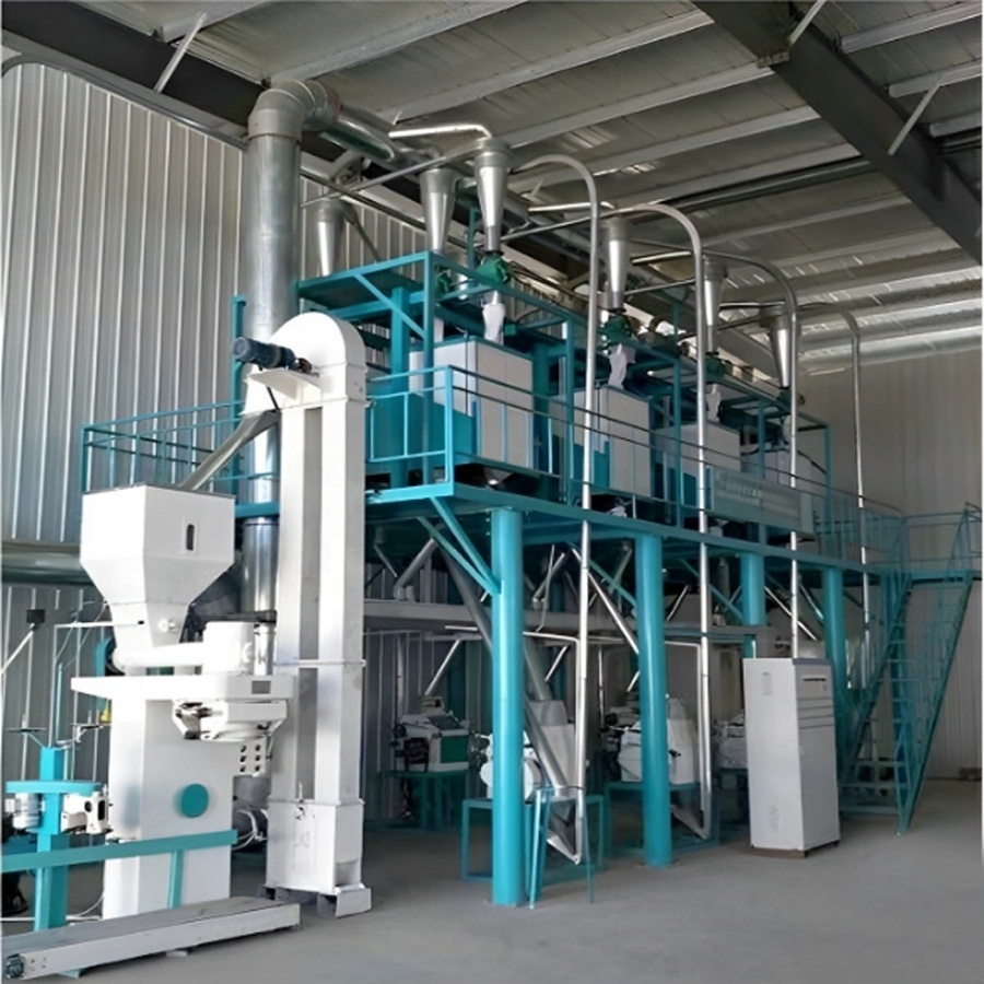 Wheat Flour mill 50 Tons per Day wheat flour milling making plant for semolina