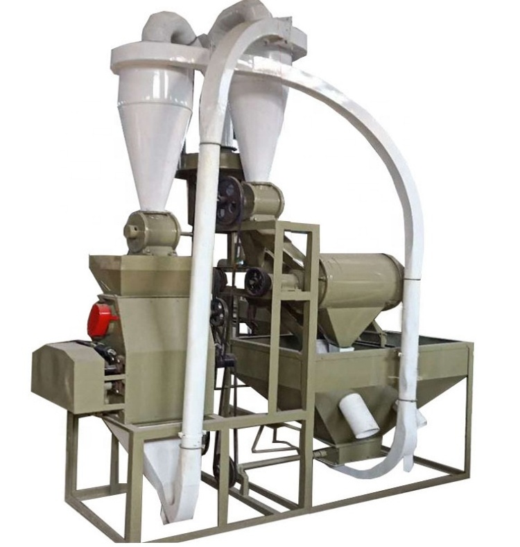 5 ton/day Maize Flour Milling Machine Small Scale Maize Milling Machines with Low Prices