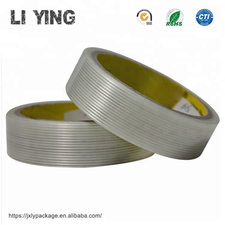 Liying Packaging High Strength Fixing Cross Fiber Glass Filament Tape