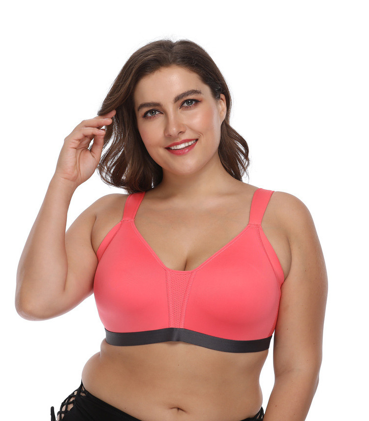 2020 New Arrivals Women sports big bra Plus size underwear big cup bra big size