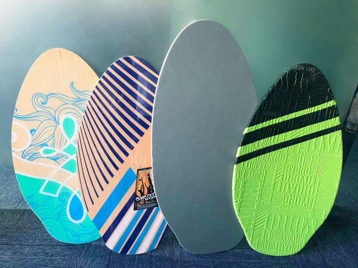 Wholesale surfboard cheap skimboards custom logo wood surfboard for promotion