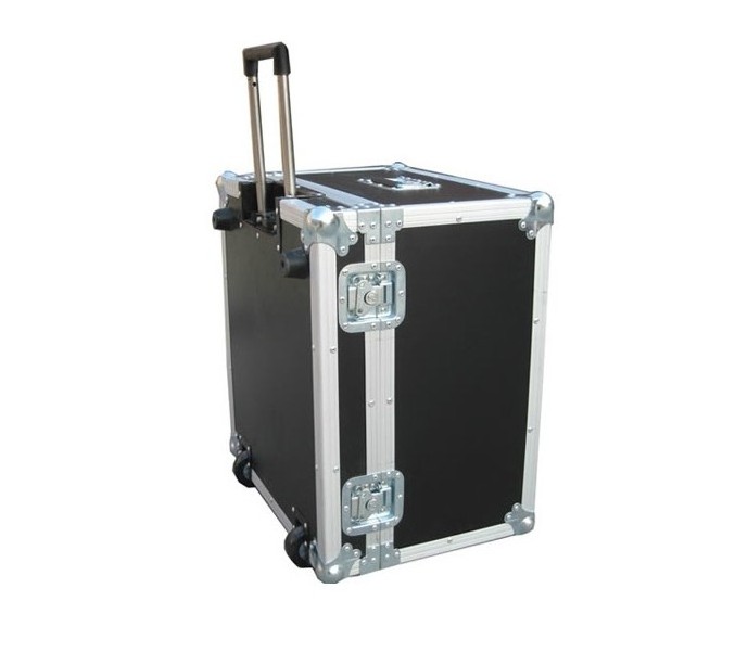 Heavy-Duty Aluminum Luggage Set Beauty Travel Bags with Flight Box Trolley Carrying Case for OEM Support