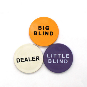 Wholesale custom logo casino chips manufacturers ABS dealer poker chips